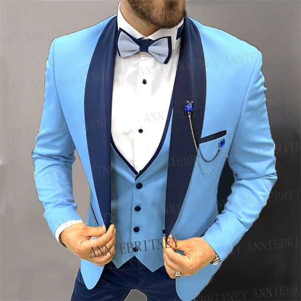 men's suits blazers tailor-made blue suit for men 3 piece costume homme wedding groomsman tuxedos male suits shawl lapel luxury dinner, White;black
men's suits blazers tailor-made blue suit for men 3 piece costume homme wedding groomsman tuxedos male suits shawl lapel luxury dinner, White;black