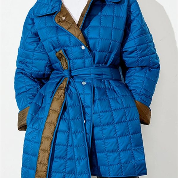 women's down parkas casual double-sided quilted jacket women loose thin parkas coat vintage lace up outwear autumn winter ladies oversi, Black
women's down parkas casual double-sided quilted jacket women loose thin parkas coat vintage lace up outwear autumn winter ladies oversi, Black