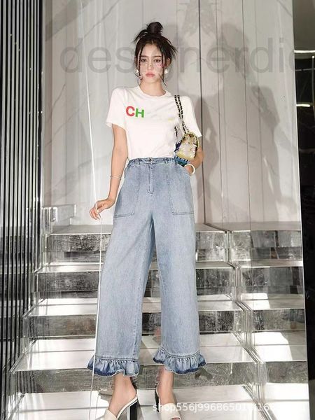 women's jeans designer lace light color jeans women's summer nanyou new elastic waist straight tube capris 0wc4, Blue
women's jeans designer lace light color jeans women's summer nanyou new elastic waist straight tube capris 0wc4, Blue