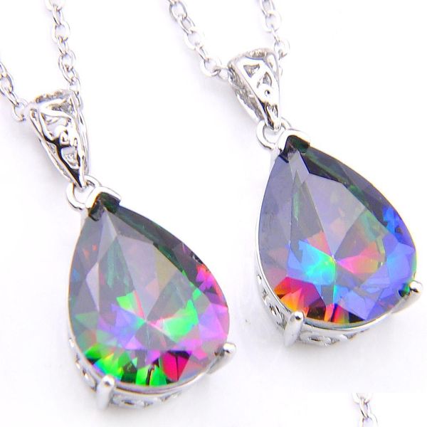 pendant necklaces 12 pcs/lot engagement jewelry water drop rainbow z gems 925 sterling sier necklace for women wedding pendants d dhmcb, Silver
pendant necklaces 12 pcs/lot engagement jewelry water drop rainbow z gems 925 sterling sier necklace for women wedding pendants d dhmcb, Silver