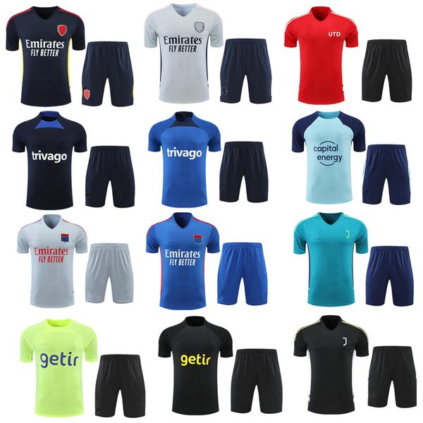 short sleeve soccers training suit soccer sets 2022 2023 before the game wear soccer football shirt pants 22 23 maillots de football jogging, Black
short sleeve soccers training suit soccer sets 2022 2023 before the game wear soccer football shirt pants 22 23 maillots de football jogging, Black