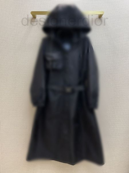 women's trench coats designer p's recycled nylon three dimensional pocket back bag hooded long belt buckle trench coat, Tan;black
women's trench coats designer p's recycled nylon three dimensional pocket back bag hooded long belt buckle trench coat, Tan;black
