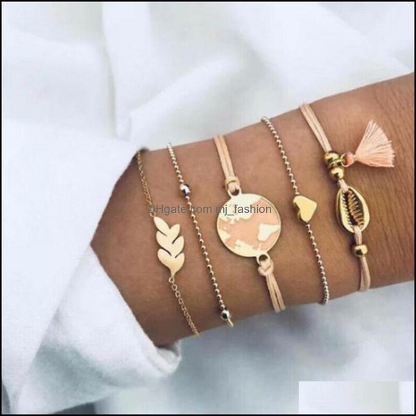 beaded strands handmade jewelry wholesale alloy tassel shell set oil drop map bracelet mti-piece delivery 2021 bracelets mjfashion dh5ee, Black
beaded strands handmade jewelry wholesale alloy tassel shell set oil drop map bracelet mti-piece delivery 2021 bracelets mjfashion dh5ee, Black
