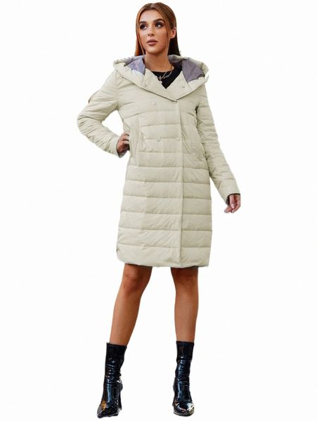 women's down & parkas miegofce slant pockets double breasted hooded quilted coat 40gy#, Black
women's down & parkas miegofce slant pockets double breasted hooded quilted coat 40gy#, Black