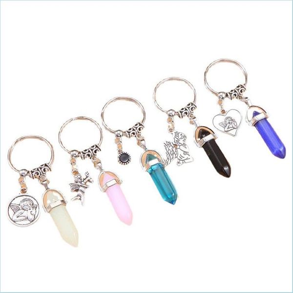 keychains crystal keychains hexagon stone point pendant angel charm bk wholesale yoga gifts for women drop delivery 2021 fashion acces dhbxw, Silver
keychains crystal keychains hexagon stone point pendant angel charm bk wholesale yoga gifts for women drop delivery 2021 fashion acces dhbxw, Silver