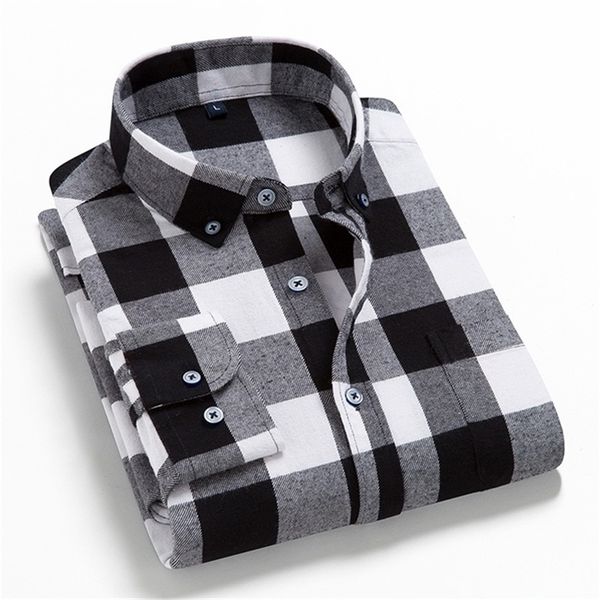 men's casual shirts man plaid shirts cotton chemise male blouses casual long sleeve formal business shirt men's clothing 220908, White;black
men's casual shirts man plaid shirts cotton chemise male blouses casual long sleeve formal business shirt men's clothing 220908, White;black