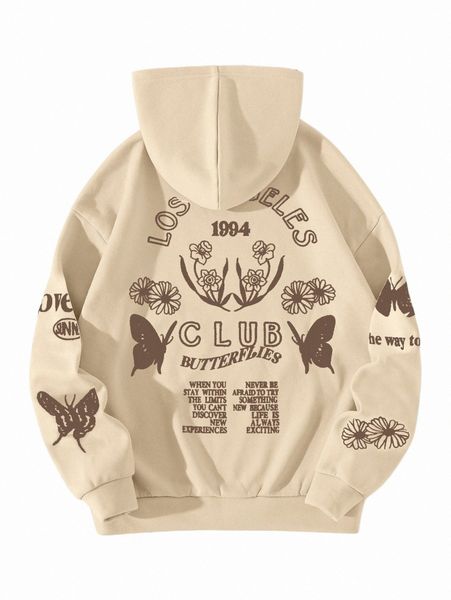 women's hoodies & sweatshirts slogan & butterfly print thermal hoodie z7cq#, Black
women's hoodies & sweatshirts slogan & butterfly print thermal hoodie z7cq#, Black