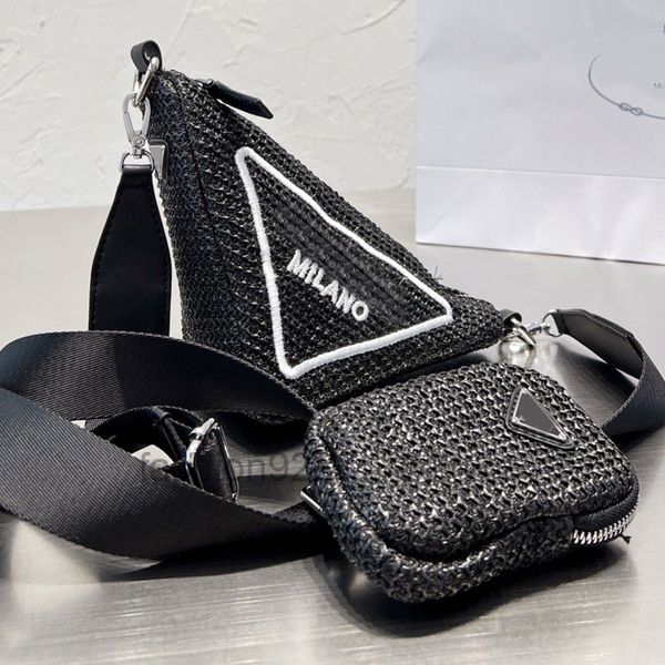 designer bags bag triangle straw woven handbag crossbody bags fashion crochet letter printing zipper with coin purse embroidered letters adj
designer bags bag triangle straw woven handbag crossbody bags fashion crochet letter printing zipper with coin purse embroidered letters adj