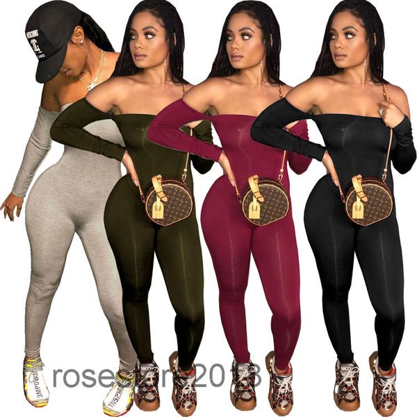 women's jumpsuits rompers women off shoulder bodycon long sleeve playsuits romper skinny clubwear, Black;white
women's jumpsuits rompers women off shoulder bodycon long sleeve playsuits romper skinny clubwear, Black;white