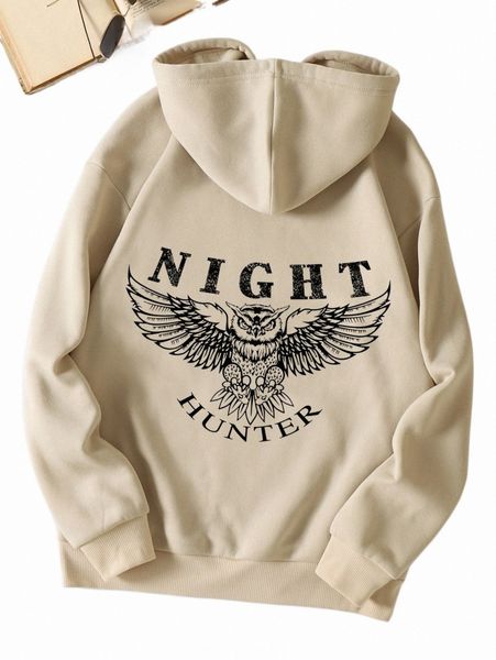 women's hoodies & sweatshirts eagle & letter graphic kangaroo pocket drawstring thermal hoodie b65h#, Black
women's hoodies & sweatshirts eagle & letter graphic kangaroo pocket drawstring thermal hoodie b65h#, Black