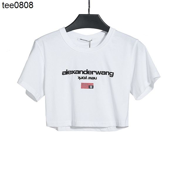 aw dawangjia summer new letter print loose and slim short round neck short sleeve t-shirt, White
aw dawangjia summer new letter print loose and slim short round neck short sleeve t-shirt, White