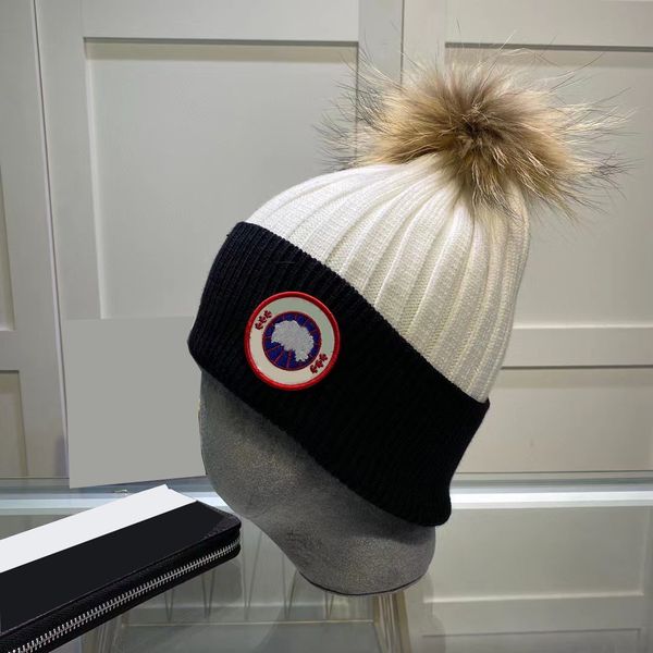 designer knitted hat ins popular canada winter hats letter goose pom beanie warm wool caps winter skiing outdoor cold protection 7 colo, Blue;gray
designer knitted hat ins popular canada winter hats letter goose pom beanie warm wool caps winter skiing outdoor cold protection 7 colo, Blue;gray