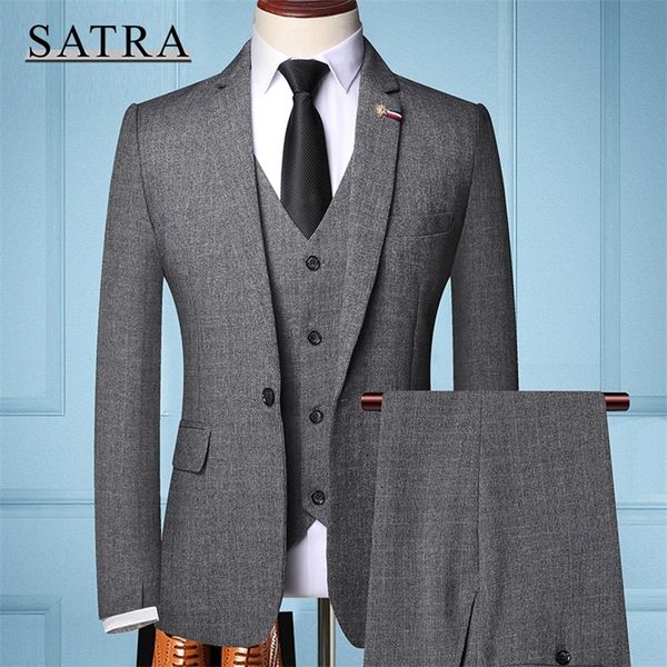 men's suits blazers satra arrival three-piece male fit business suits men's fashion boutique slim groom wedding suit 220909, White;black
men's suits blazers satra arrival three-piece male fit business suits men's fashion boutique slim groom wedding suit 220909, White;black