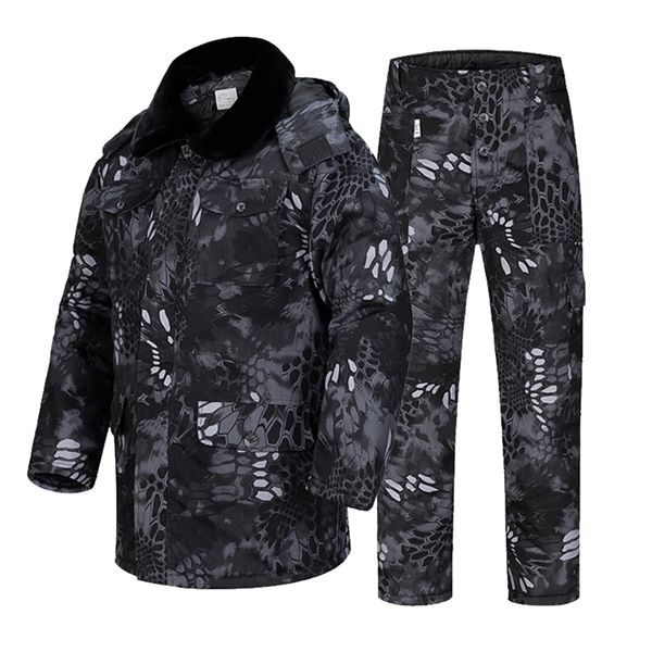 men's down parkas -21°f winter men's cotton military jacketpants set tactical camouflage multicam uniform outdoor warm trench men, Black
men's down parkas -21°f winter men's cotton military jacketpants set tactical camouflage multicam uniform outdoor warm trench men, Black