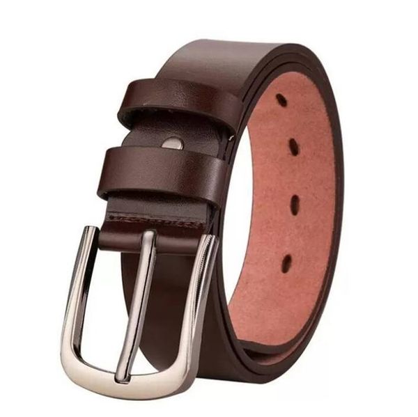 men women solid belt mans genuine leather black and white color bronze needle buckle designer cowhide cowboy belts for mens luxury waistband, Black;brown
men women solid belt mans genuine leather black and white color bronze needle buckle designer cowhide cowboy belts for mens luxury waistband, Black;brown