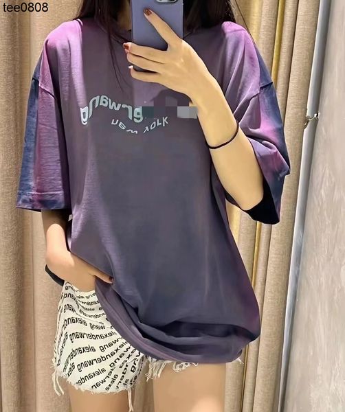aw tee home tie dye gradual purple loose round neck casual short sleeve t-shirt women's summer men's and women's fashion bran, White
aw tee home tie dye gradual purple loose round neck casual short sleeve t-shirt women's summer men's and women's fashion bran, White