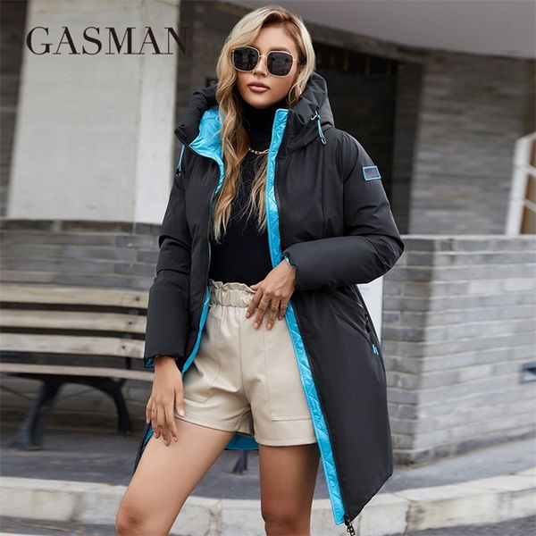 women's down parkas gasman women's down jackets long fashion casual contrast coat women winter drawstring warm windproof parka bra, Black
women's down parkas gasman women's down jackets long fashion casual contrast coat women winter drawstring warm windproof parka bra, Black