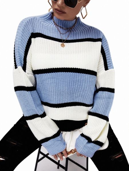 plus size t-shirt plus striped pattern colorblock drop shoulder sweater o44x#, Black
plus size t-shirt plus striped pattern colorblock drop shoulder sweater o44x#, Black