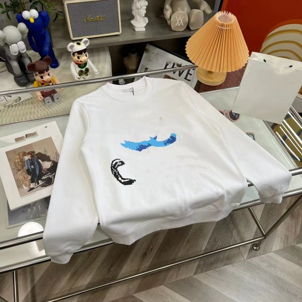 designer version hoodie handmade xiaoxiang 2022 autumn and winter new hand-painted logo men's and women's same round neck sweater, Blue;black
designer version hoodie handmade xiaoxiang 2022 autumn and winter new hand-painted logo men's and women's same round neck sweater, Blue;black