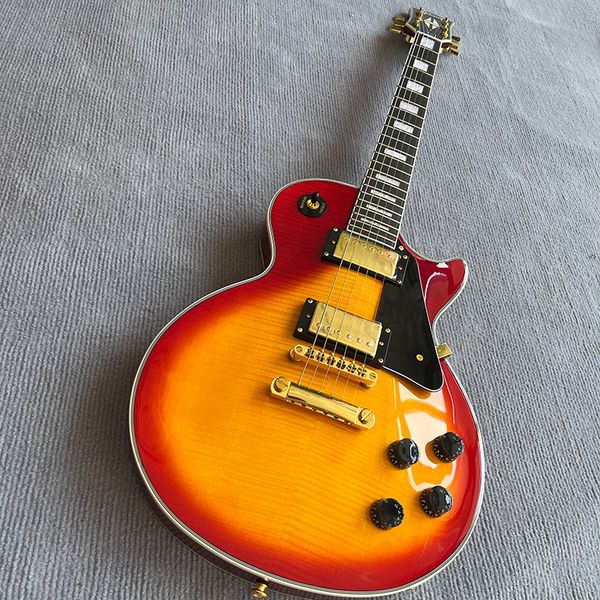classic electric guitar gold hardware mahogany xylophone body good feelgood tone delivery to home.
classic electric guitar gold hardware mahogany xylophone body good feelgood tone delivery to home.