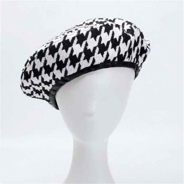 cool yy autumn berets cap winter hats for women french houndstooth beret flat cap plaid elegant british style lady painter bonne2563, Blue;gray
cool yy autumn berets cap winter hats for women french houndstooth beret flat cap plaid elegant british style lady painter bonne2563, Blue;gray