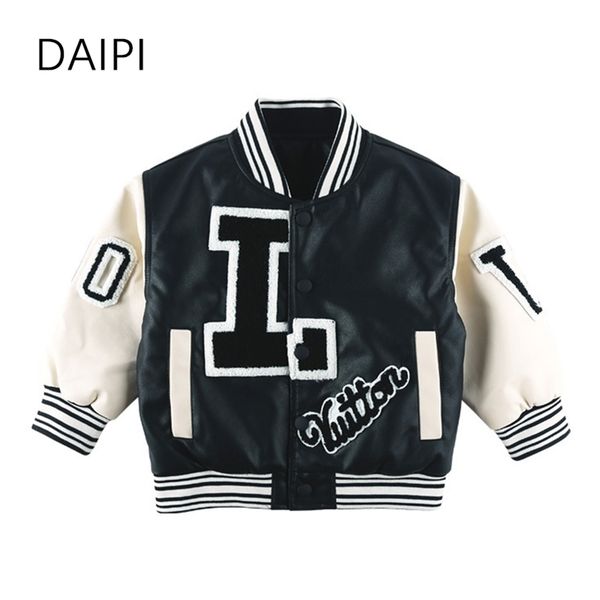jackets leather children's jacket letter jacket for girls cotton coat for girls black baseball jacket for boy children's clothing, Blue;gray
jackets leather children's jacket letter jacket for girls cotton coat for girls black baseball jacket for boy children's clothing, Blue;gray