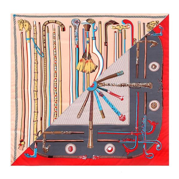 new twill silk scarf women mace printing square scarves fashion wraps female foulard large hijab big shawl neckerchief 130cm 130cm306q244u, Blue;gray
new twill silk scarf women mace printing square scarves fashion wraps female foulard large hijab big shawl neckerchief 130cm 130cm306q244u, Blue;gray