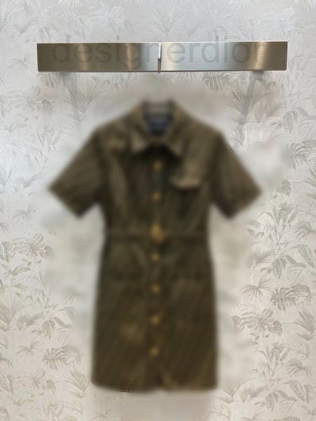 casual dresses designer fd spring summer ff joint letter gold buckle belt decoration double f dress shirt style half open button design, Black;gray
casual dresses designer fd spring summer ff joint letter gold buckle belt decoration double f dress shirt style half open button design, Black;gray