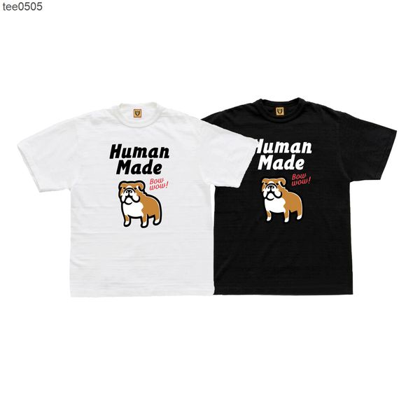 2022 summer new brand human made print bamboo cotton men's and women's short sleeve t-shirt, White;black
2022 summer new brand human made print bamboo cotton men's and women's short sleeve t-shirt, White;black