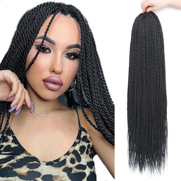 senegalese twist hair 18/22 inch ombre braids pre looped 30 strands/pack water setting for black women ls23
senegalese twist hair 18/22 inch ombre braids pre looped 30 strands/pack water setting for black women ls23