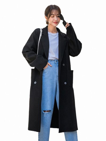 women's down & parkas dazy dual pocket lapel collar drop shoulder double breasted overcoat 77pu#, Black
women's down & parkas dazy dual pocket lapel collar drop shoulder double breasted overcoat 77pu#, Black