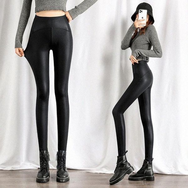 women's leggings women's leggings autumn winter black fleece matte leather high waist lift buttock trousers slim skinny legging pa
women's leggings women's leggings autumn winter black fleece matte leather high waist lift buttock trousers slim skinny legging pa