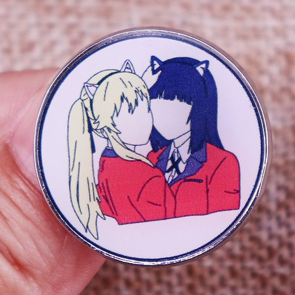 other fashion accessories mary and yumeko kakegurui anime enamel pin yumary kitty girl manga badge brooch backpack decoration jewelry, Silver
other fashion accessories mary and yumeko kakegurui anime enamel pin yumary kitty girl manga badge brooch backpack decoration jewelry, Silver