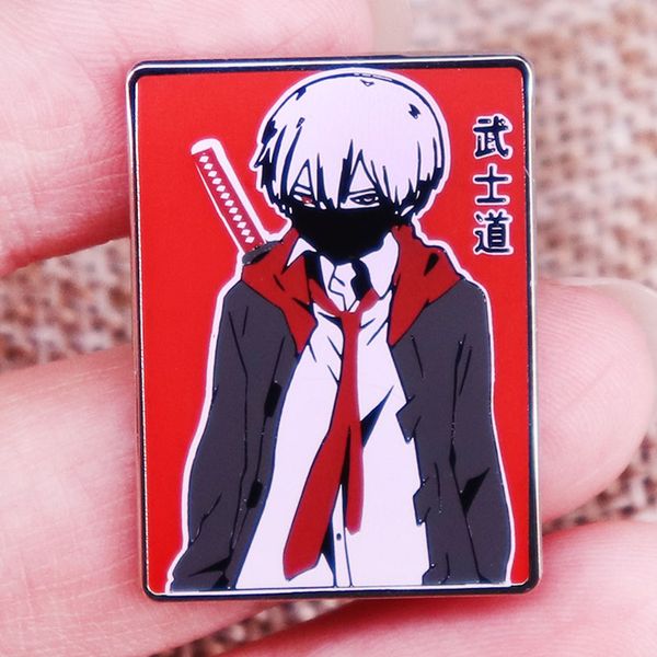 other fashion accessories bushido enamel pin silver hair anime boy with different hitomi brooch badge backpack decoration jewelry
other fashion accessories bushido enamel pin silver hair anime boy with different hitomi brooch badge backpack decoration jewelry