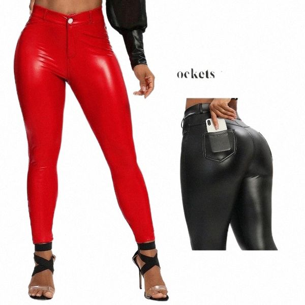 women's leggings women's leggings women pu leather black pockets pencil pants high waist skinny stretch thin velvet trouser f7ap#
women's leggings women's leggings women pu leather black pockets pencil pants high waist skinny stretch thin velvet trouser f7ap#
