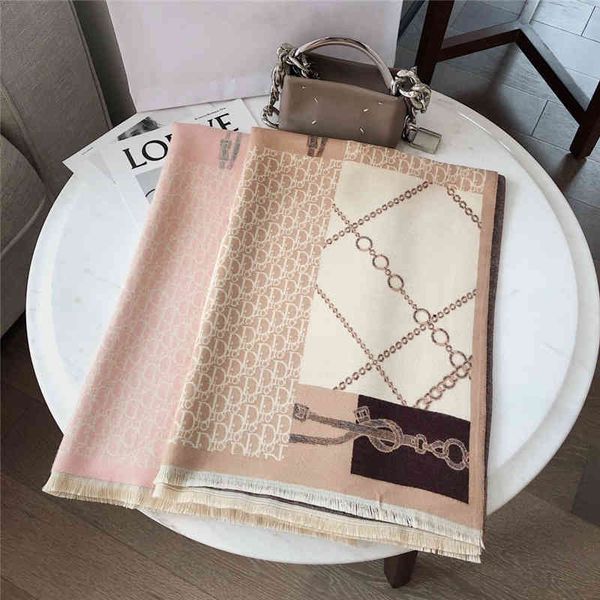 design chain female autumn imitation cashmere thickened tassel shawl scarf bib, Blue;gray
design chain female autumn imitation cashmere thickened tassel shawl scarf bib, Blue;gray