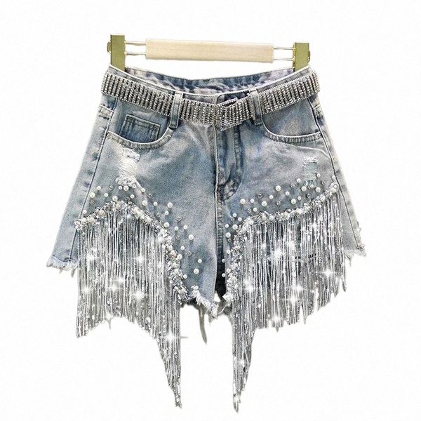 women's jeans women's jeans 2022 women spring summer elegant shorts lady tassel beading high waist wide leg denim female casual so, Blue
women's jeans women's jeans 2022 women spring summer elegant shorts lady tassel beading high waist wide leg denim female casual so, Blue