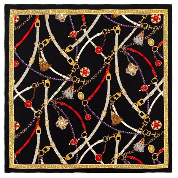manual hand rolled twill silk scarf women belt tassel embellished print square scarves echarpes foulards femme wraps bandana hijab 90cm334z, Blue;gray
manual hand rolled twill silk scarf women belt tassel embellished print square scarves echarpes foulards femme wraps bandana hijab 90cm334z, Blue;gray