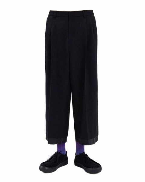 men's pants men's pants adererror wide leg women's stitching casual trousers suit korean simple style oversize d9px#, Black
men's pants men's pants adererror wide leg women's stitching casual trousers suit korean simple style oversize d9px#, Black