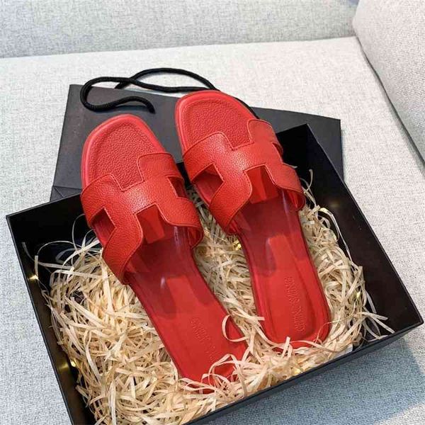 brand slippers designer flat herme womens red slippers net bottomed wear leather new h sandals korean beach tourism one word slippers, Black
brand slippers designer flat herme womens red slippers net bottomed wear leather new h sandals korean beach tourism one word slippers, Black