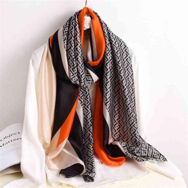 design 2021 spring and summer new long fashion travel shawl beach sunscreen thin silk scarf, Black;purple
design 2021 spring and summer new long fashion travel shawl beach sunscreen thin silk scarf, Black;purple