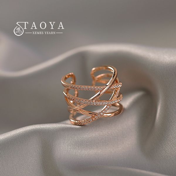 exaggerated metal cross inlaid zircon rings for woman 2020 new fashion rose gold colour finger jewelry wedding party luxury ring, Golden
exaggerated metal cross inlaid zircon rings for woman 2020 new fashion rose gold colour finger jewelry wedding party luxury ring, Golden