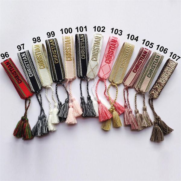 fashion brand luxury bracelets chains women men embroidered handmade woven signature tassel bangle adjustable friendship bangles holida291i, Golden;silver
fashion brand luxury bracelets chains women men embroidered handmade woven signature tassel bangle adjustable friendship bangles holida291i, Golden;silver