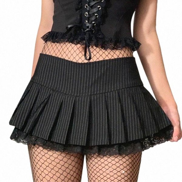 skirts skirts womens fashion skirt streetwear lace trim stripe pleated ladies casual low waist a-line mini for party clubwearskirts g6l6#, Black
skirts skirts womens fashion skirt streetwear lace trim stripe pleated ladies casual low waist a-line mini for party clubwearskirts g6l6#, Black