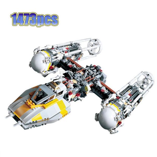 y wing starfighter lepining wars space fighters building block model compatible 05040 toys universe figures christmas gifts289g
y wing starfighter lepining wars space fighters building block model compatible 05040 toys universe figures christmas gifts289g