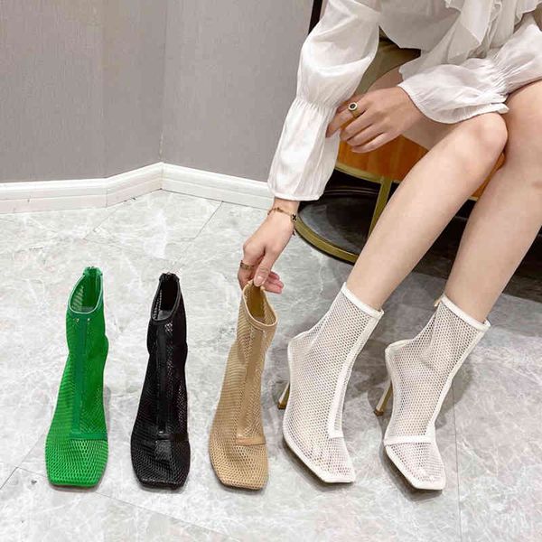 sandals women ankle boots pumps shoes summer fashion mesh thin high heel square toe zipper ladies brand luxury hollow out, Black
sandals women ankle boots pumps shoes summer fashion mesh thin high heel square toe zipper ladies brand luxury hollow out, Black