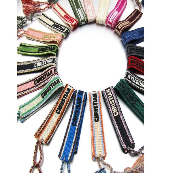 luxury style strand rope material woven bracelet with sewing words and tassel hand strap brand jewelry for women gift 7z662689, Golden;silver
luxury style strand rope material woven bracelet with sewing words and tassel hand strap brand jewelry for women gift 7z662689, Golden;silver