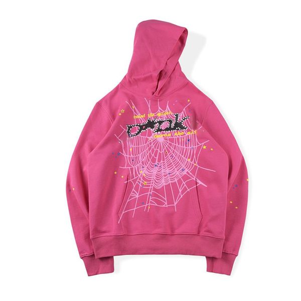 pink hooded sweatshirt sp5der 55555 foam letters pullover sweater men's ladies, Black
pink hooded sweatshirt sp5der 55555 foam letters pullover sweater men's ladies, Black