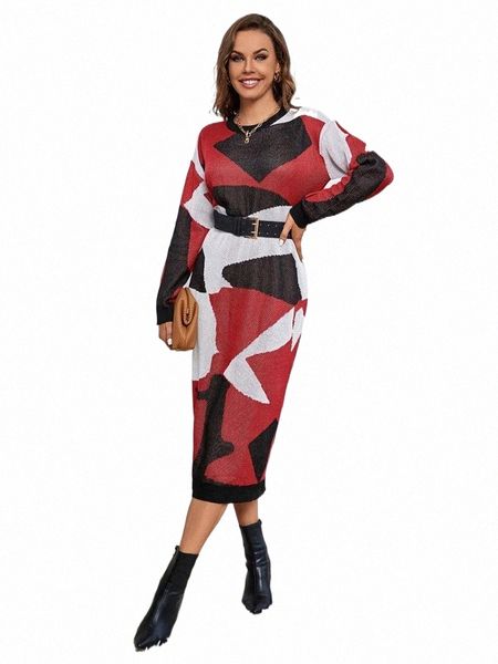 women's sweaters women's sweaters 2022 women autumn and winter sweater dress geometric pattern long sleeve pullover medium length, White;black
women's sweaters women's sweaters 2022 women autumn and winter sweater dress geometric pattern long sleeve pullover medium length, White;black