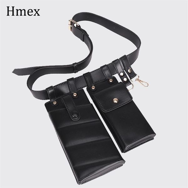 punk pu leather fanny pack waist bag belts for woman shoulder bag mobile phone packs chest female purse crossbody waist bag t20042252m, Black;brown
punk pu leather fanny pack waist bag belts for woman shoulder bag mobile phone packs chest female purse crossbody waist bag t20042252m, Black;brown